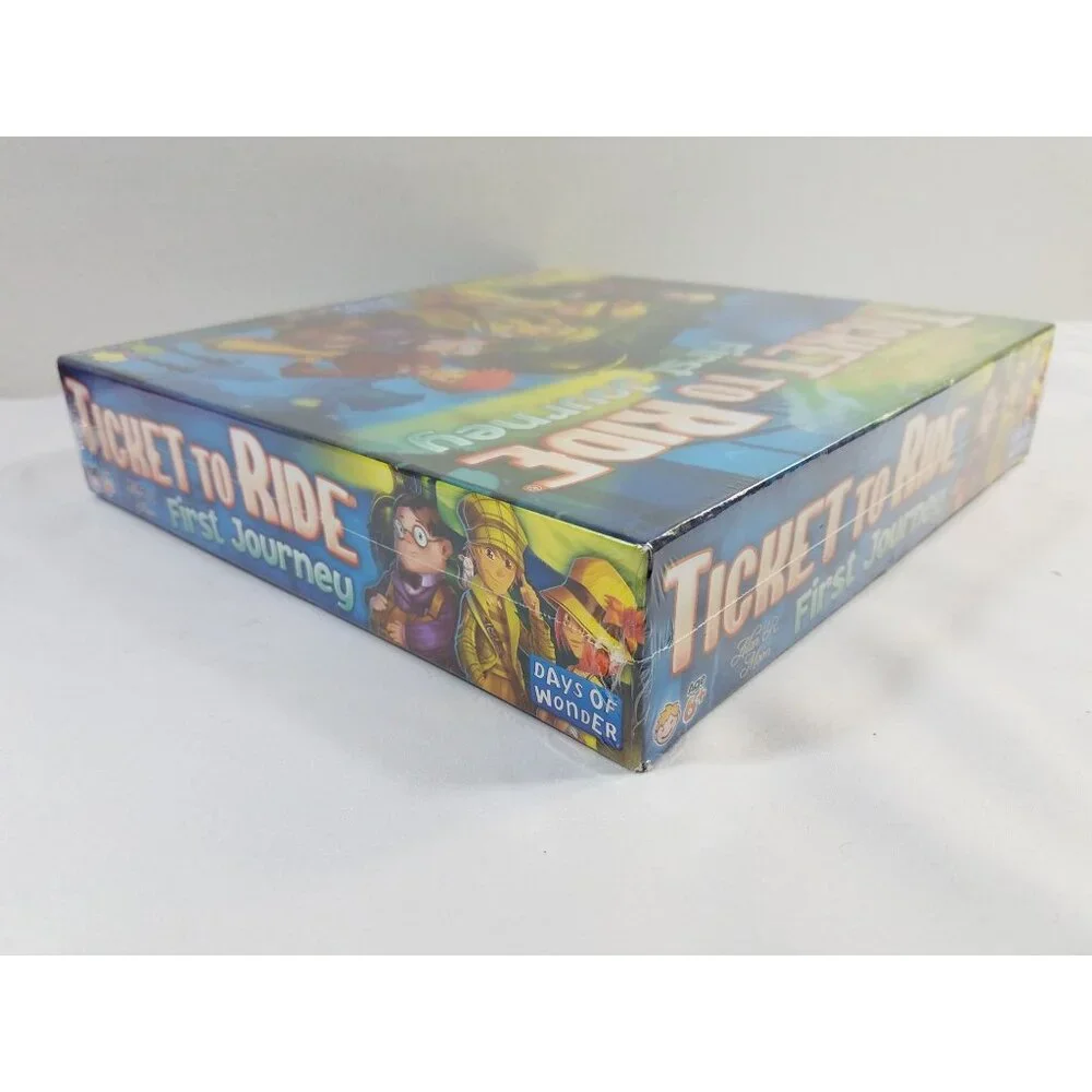 Days of Wonder Ticket to Ride First Journey New In Box Alan R. Moon 2020